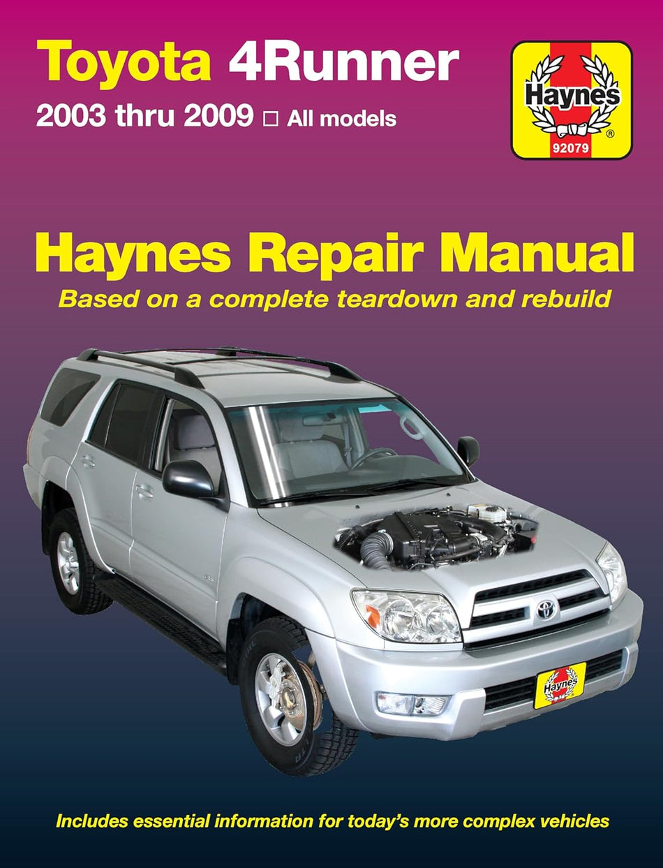 Toyota 4Runner, '03-'09 (Haynes Repair Manual)