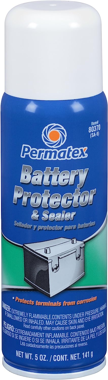 Permatex 80370 Battery Protector and Sealer, 5 oz. net Aerosol Can