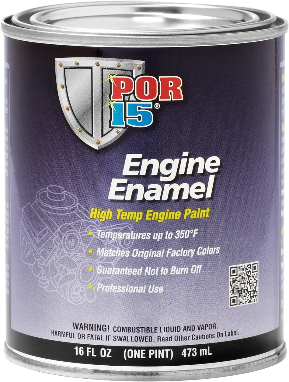 POR-15 42268 Chevy Orange Engine Enamel - 1 pint