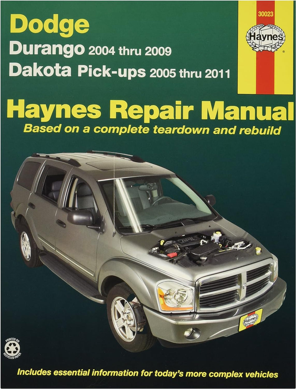 HAYNES 30023 DGE DURANGO/DAKOTA 04-06