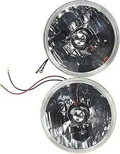 Company R7400 5.75" Headlight with H4 Bulb and Turn Signal