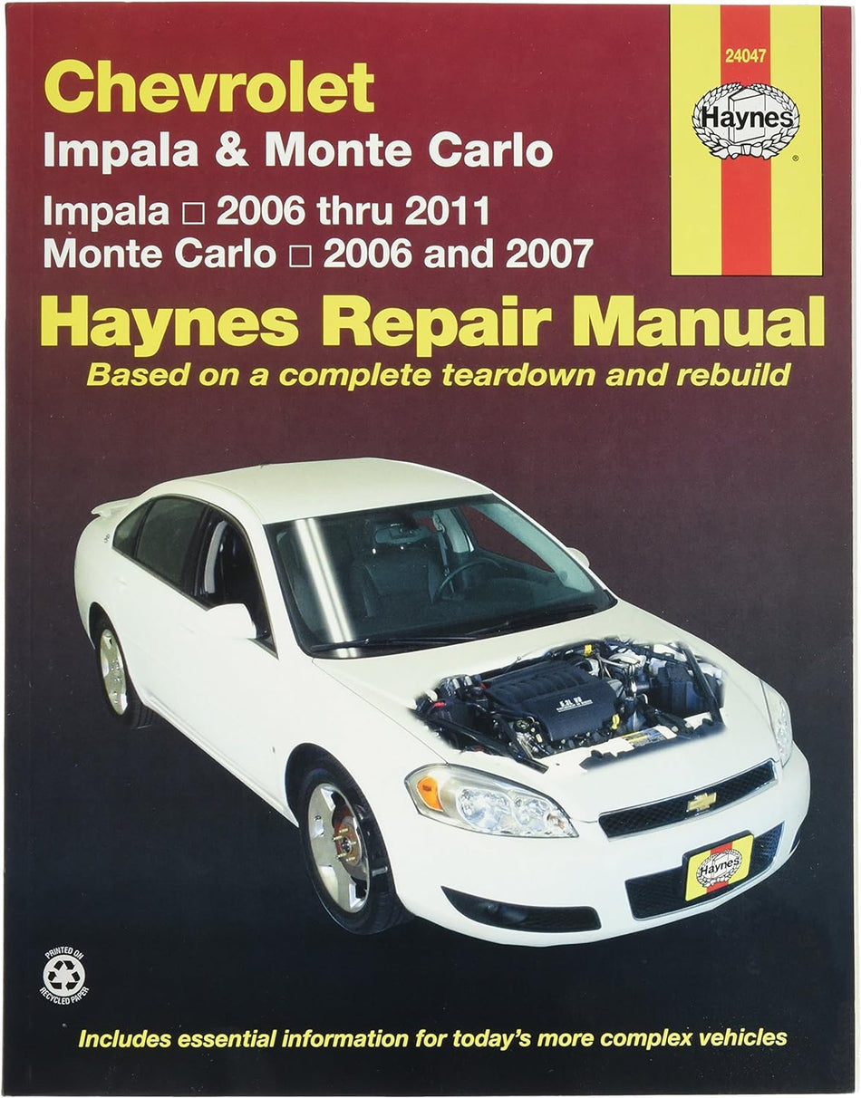 HAYNES 24047 CHV IMPALA MNT CRLO 06-08