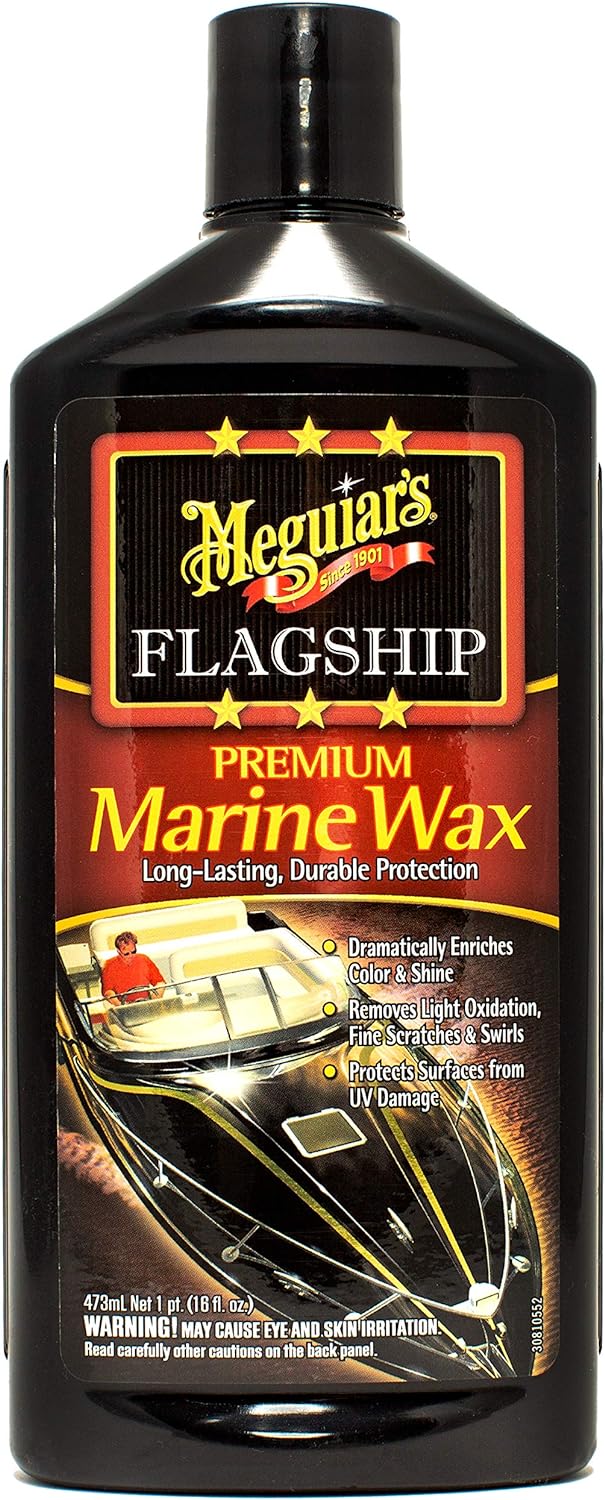 Meguiar's M6316 Flagship Premium Marine Wax, 16 oz