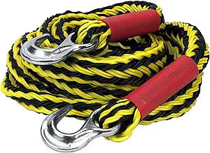 Performance Tool W1436 3/4" x 17' Heavy Duty Polypropylene Diamond Braided Tow Rope