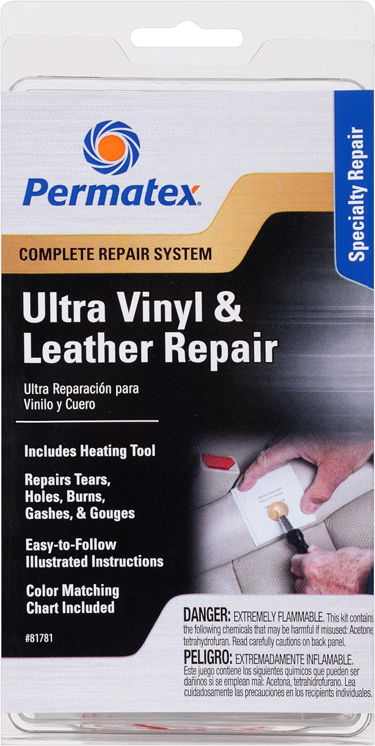 Permatex 81781 Ultra Series Vinyl and Leather Repair Kit