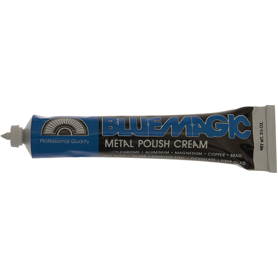 Blue Magic 100-12 Metal Polish Cream - 3.5 oz.