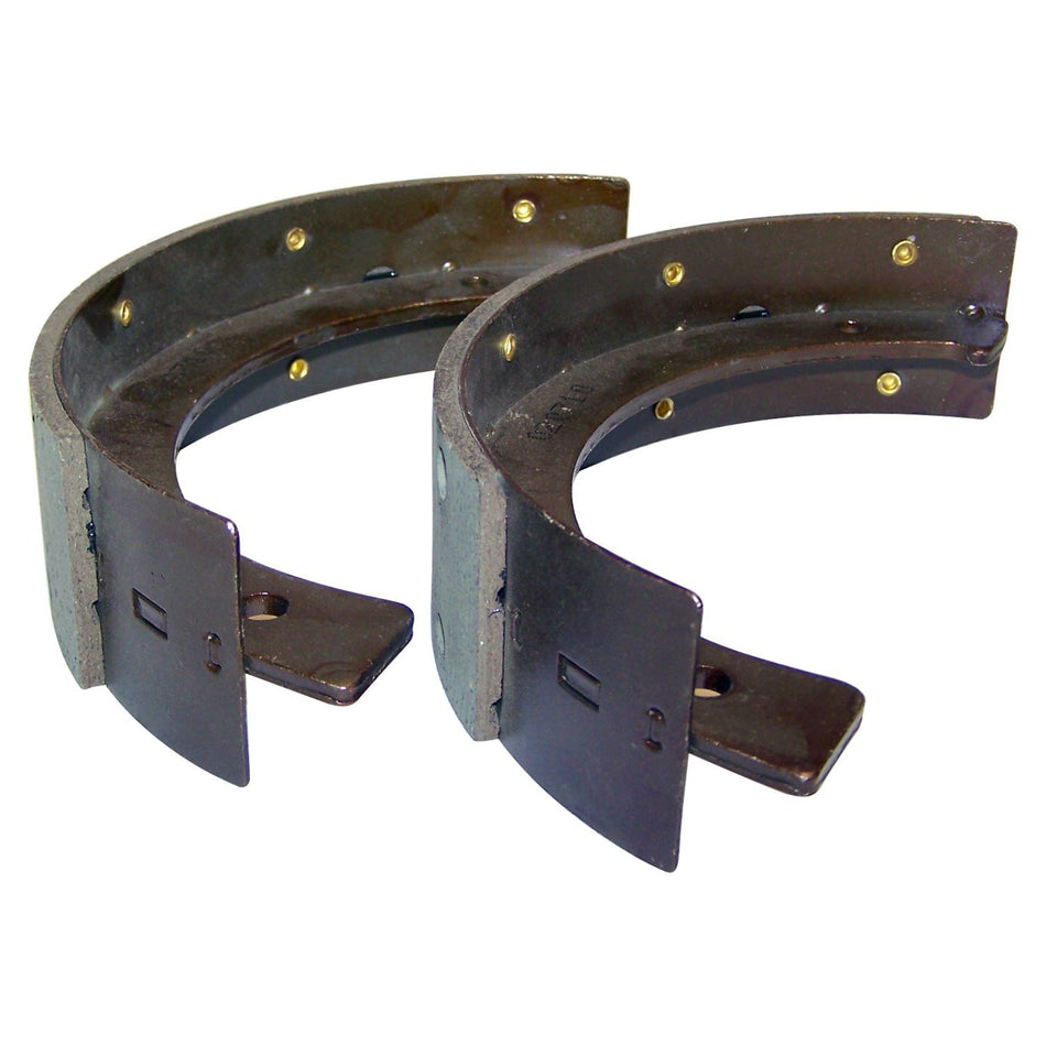 Crown Automotive Jeep Replacement J0643055 Crown Automotive - Metal Black Parking Brake Shoe Set