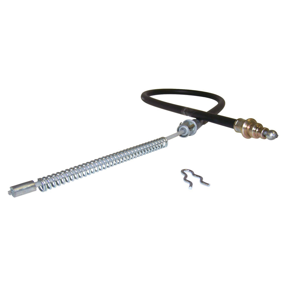 Crown Automotive Jeep Replacement J3242203 Crown Automotive - Metal Black Parking Brake Cable