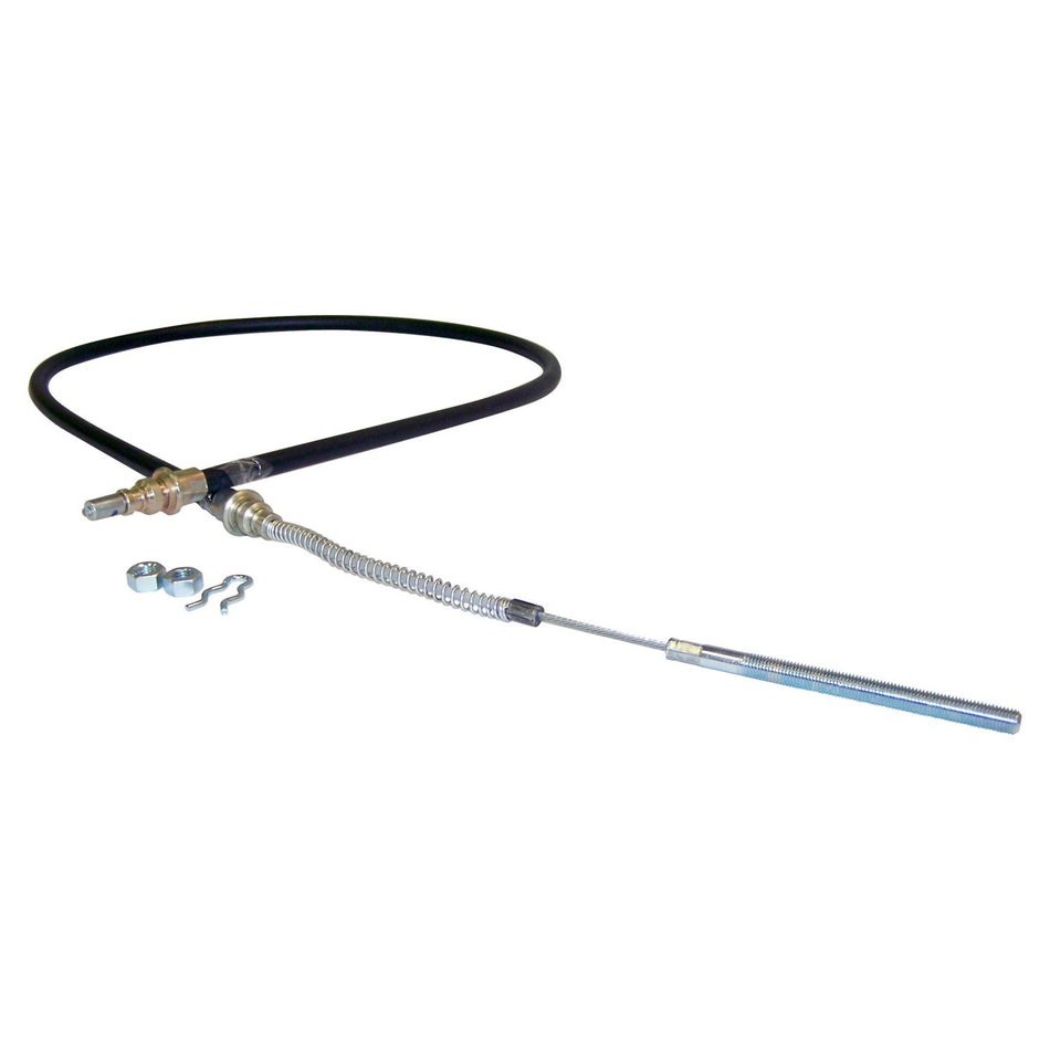 Crown Automotive Jeep Replacement J5355287 Crown Automotive - Metal Black Parking Brake Cable