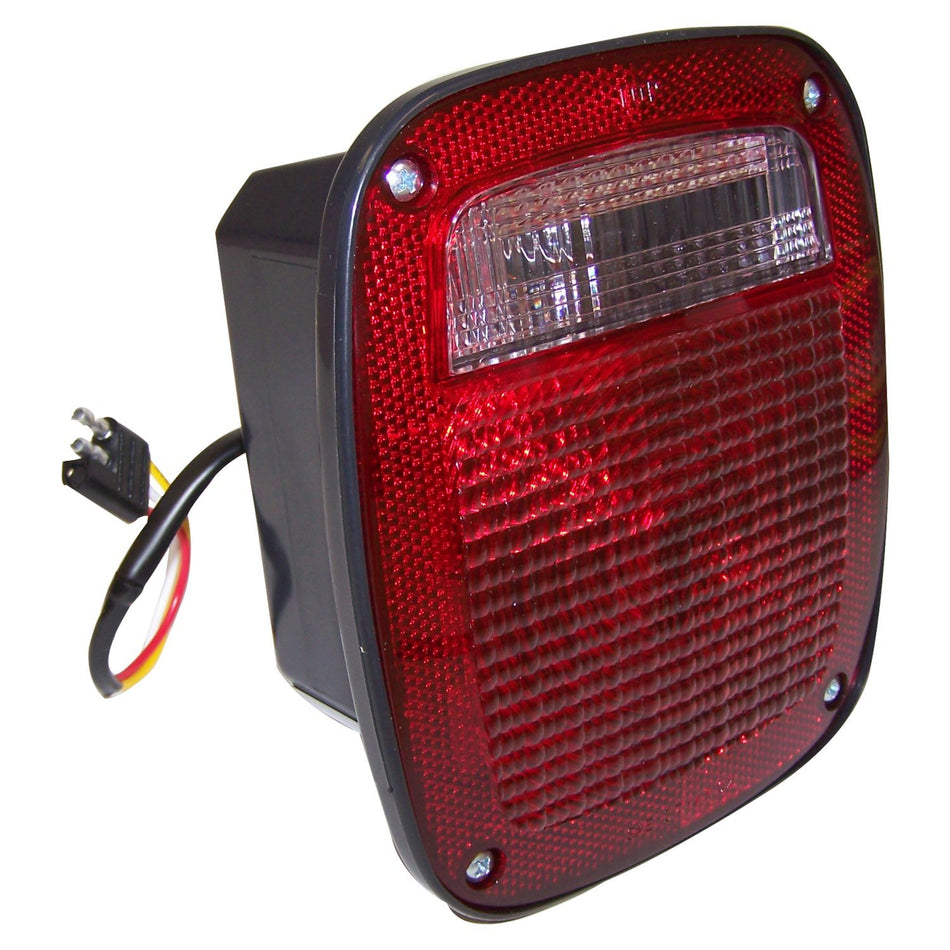 Crown Automotive Jeep Replacement J5457198 Crown Automotive - Metal Red Tail Light Assembly