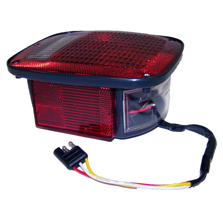 Crown Automotive Jeep Replacement J5758255 Crown Automotive - Plastic Red Tail Light