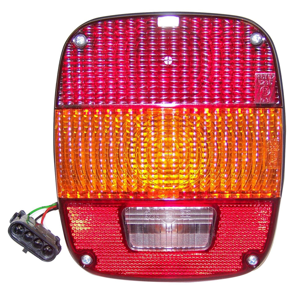 Crown Automotive Jeep Replacement J5764204 Crown Automotive - Plastic Red Tail Light
