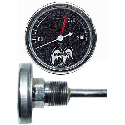 Mooneyes 1-1/2" Water Temp Gauge 100-280° F MPG109SLF