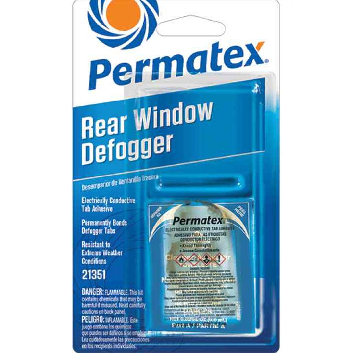 Permatex 21351 Electrically Conductive Rear Window Defogger Tab Adhesive, Single Unit