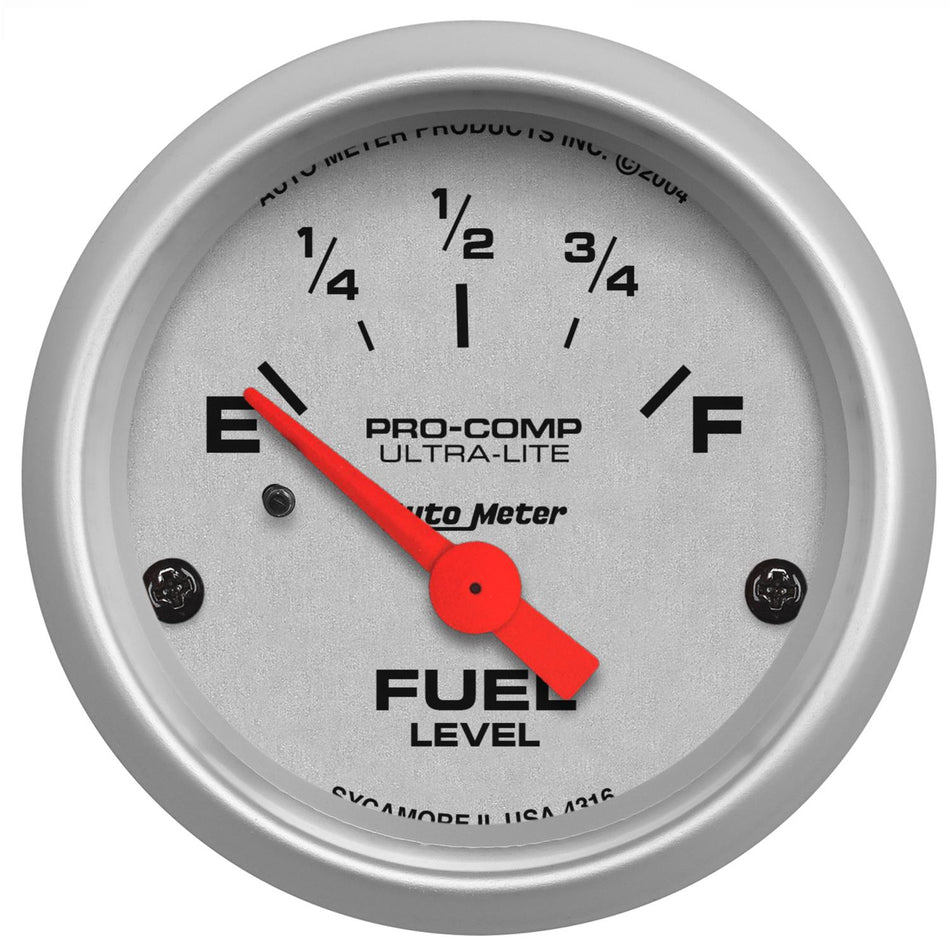 AutoMeter Ultra-Lite Analog Gauges 4316