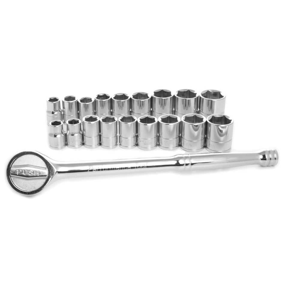 Performance Tool W38302 17 pc. 1/2" Dr. Socket Set