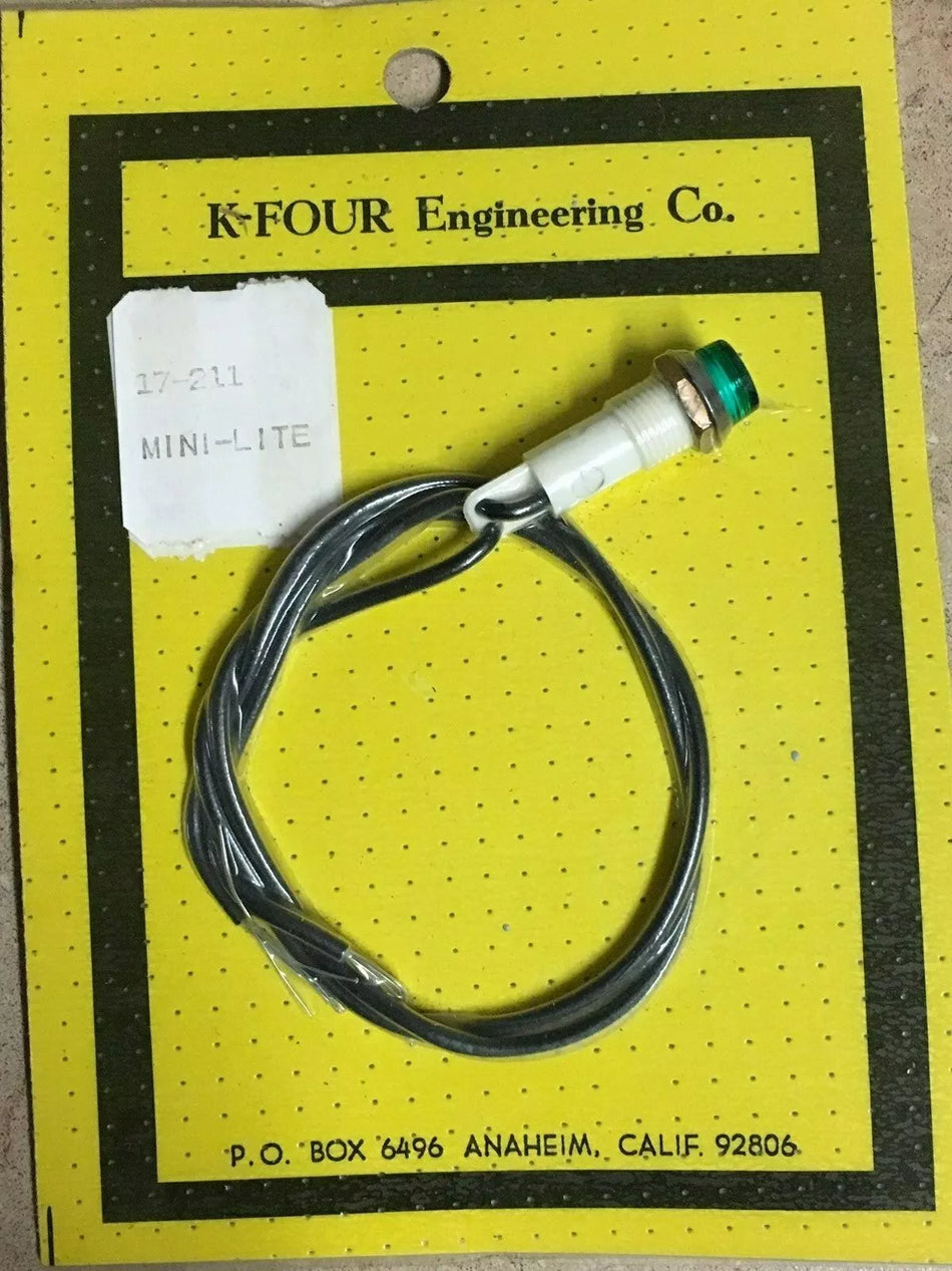 MINI INDICATOR LIGHT -- 210 SERIES --  GREEN