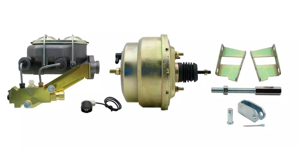 1959-1964 GM Full Size 8 Inch Dual Zinc Booster Conversion Kit (Disc/ Disc)