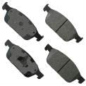 Akebono ACT1645 Ultra Premium Brake Pad Set, 1 Pack, grey