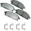 Akebono ACT691A Ultra premium Brake pad Set, grey