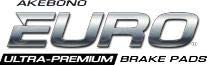Akebono Brake Pad Set (EUR919)