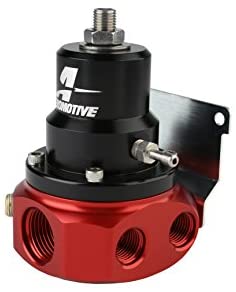 Aeromotive 13224 Regulator, A1000 4-Port Carbureted Bypass, 4 x AN-06, 1 x AN-10