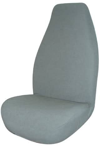 Allison 67-6351GRY Gray Terry Velour Universal Bucket Seat Cover - Pack of 2