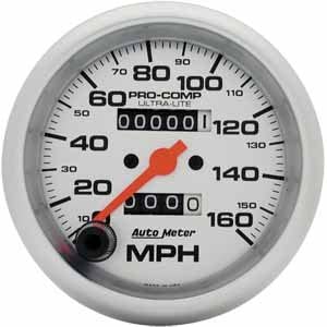 AUTOMETER 3-3/8 160MPH Speedo