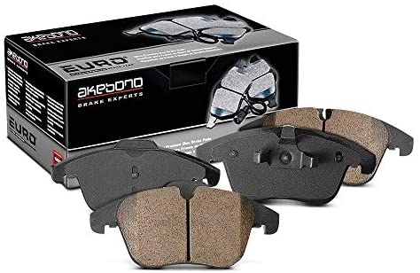 Akebono EUR986 Euro Ultra Premium Ceramic Disc Brake Pad Kit