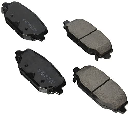 Akebono ACT1596 Proact Ultra Premium Ceramic Disc Brake Pad kit