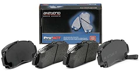 Akebono ACT1077 Proact Ultra Premium Ceramic Disc Brake Pad kit