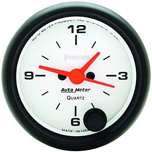 AUTOMETER 2 1/16" ELEC Clock W/