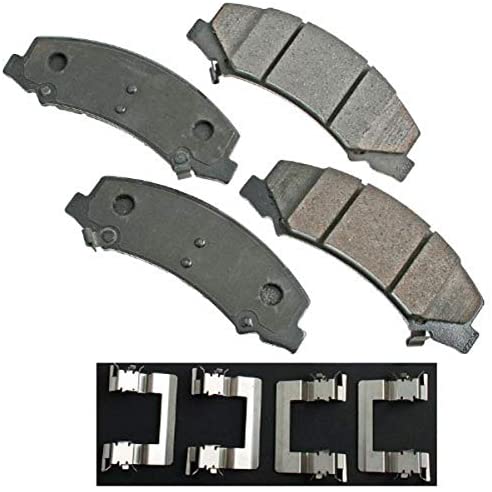 Akebono ACT1159 Proact Ultra Premium Ceramic Disc Brake Pad kit