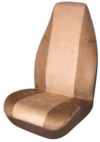 Allison 67-2800TAN Tan Memory Foam Universal Bucket Seat Cover - Pack of 1