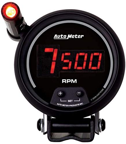 AUTOMETER DIG TACH Black