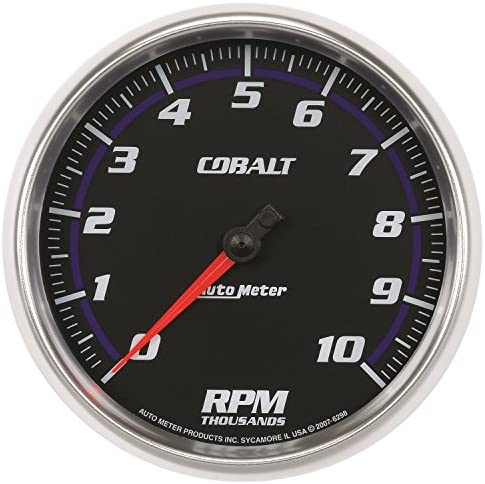 Auto Meter 6298 Cobalt 5" 10000 RPM In-Dash Tachometer