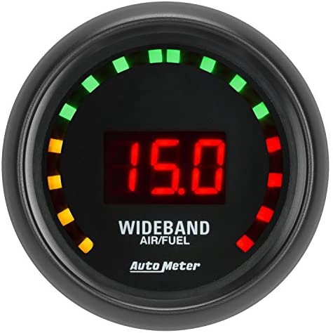 AutoMeter 2679 Gauge, Air/Fuel Ratio-Wideband, Street, 2 1/16", 10:1-17:1, Digital, Z-Series