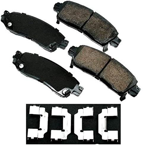 Akebono ACT883 Proact Ultra Premium Ceramic Disc Brake Pad kit