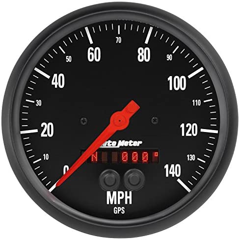 AutoMeter 2684 Gauge, Speedometer, 5", 140Mph, GPS, Z-Series