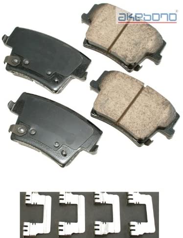 Akebono ASP1057A Performance Ultra Premium Ceramic Disc Brake Pad Kit