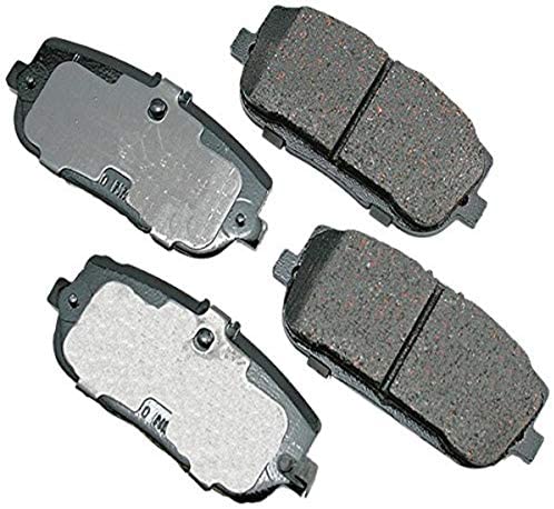 Akebono ACT1180 Proact Ultra Premium Ceramic Disc Brake Pad kit