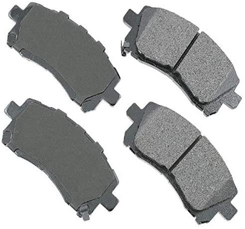 Akebono ACT721 Proact Ultra Premium Ceramic Disc Brake Pad kit