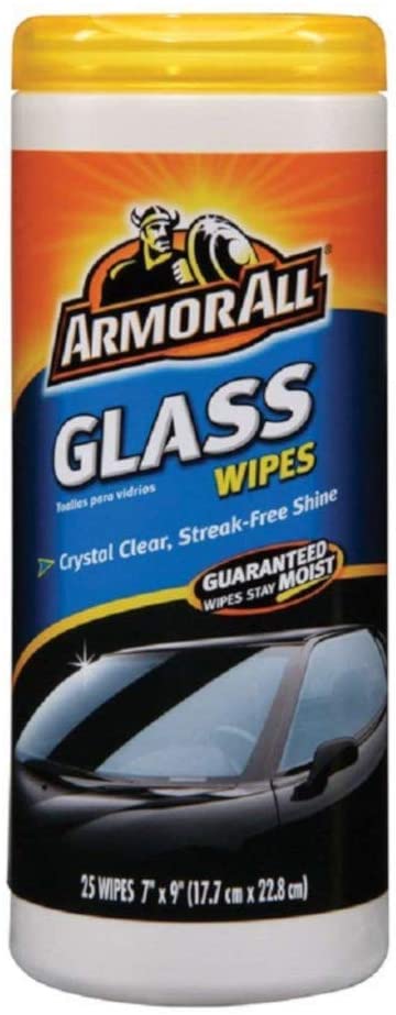 Armor All 10865 Glass Wipes 25 Ct.