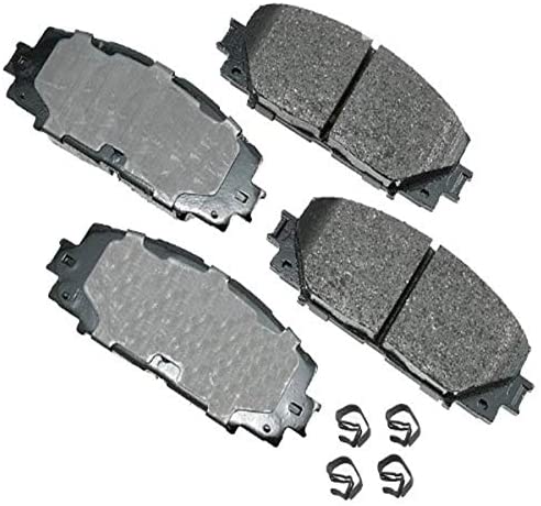 Akebono ACT1184 Proact Ultra Premium Ceramic Disc Brake Pad kit