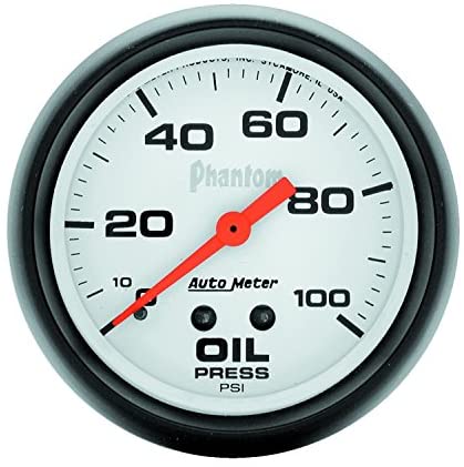 Auto Meter 5821 Phantom Mechanical Oil Pressure Gauge