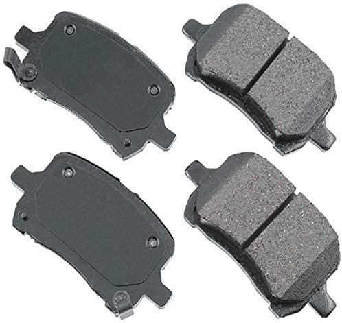 Akebono ACT1028 Proact Ultra Premium Ceramic Disc Brake Pad kit