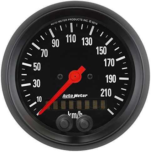 AutoMeter 2680-M Gauge, Speedometer, 3 3/8", 225Km/H, GPS, Z-Series