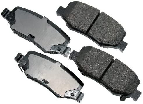 Akebono ACT1274 Proact Ultra Premium Ceramic Disc Brake Pad kit