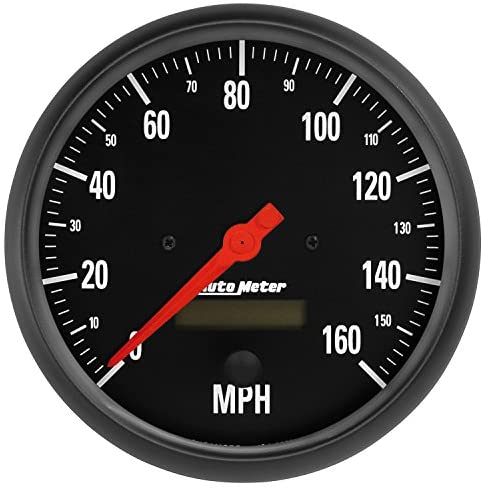 AutoMeter 2685 Gauge, Speedo, 5", 160Mph, Elec. Program W/LCD Odo, Z-Series