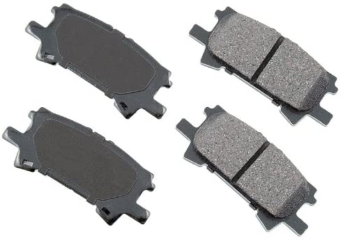 Akebono ACT996 Proact Ultra Premium Ceramic Disc Brake Pad kit